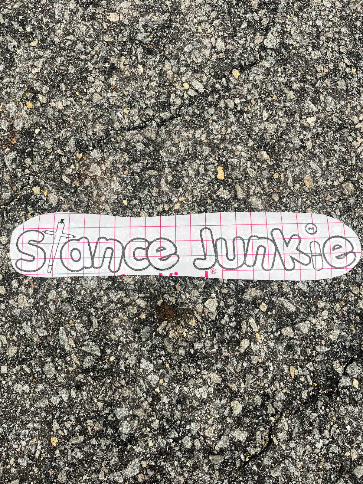 Stance Junkie slap/banner
