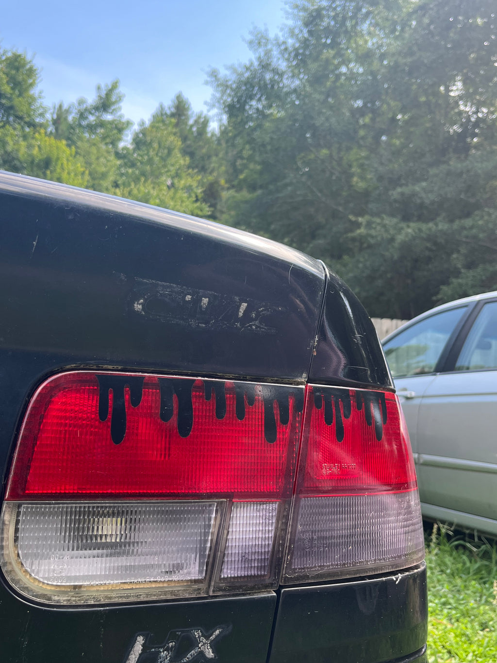 Drip fill sticker