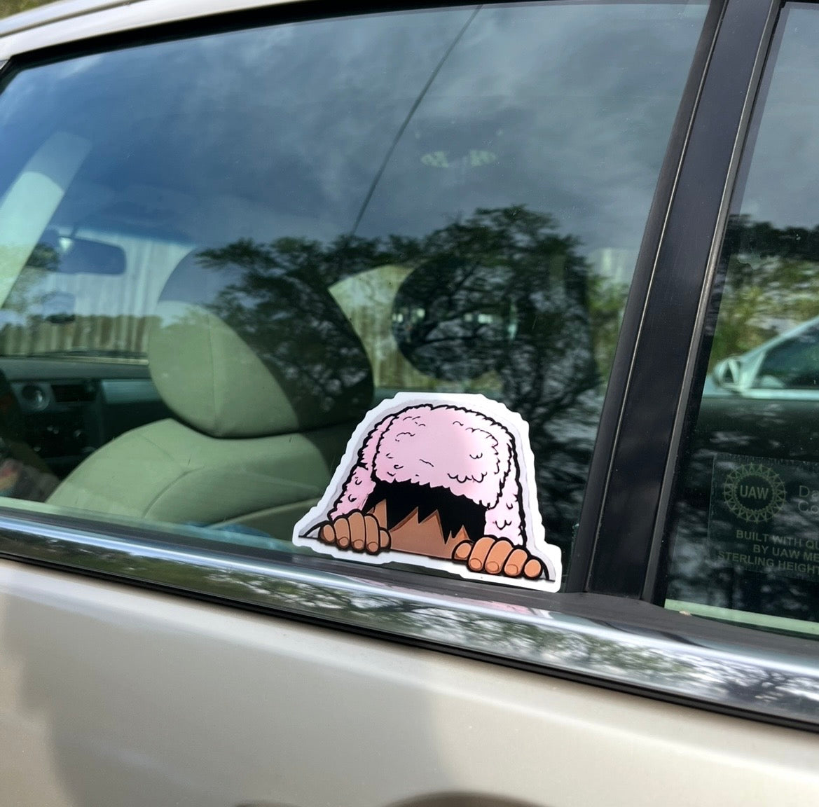 CTW peeking "stance man"